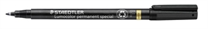 Staedtler Marker Lumocolor Perm Spezial 0,6mm schwarz